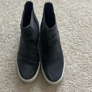 Vince Nira High Top water repellent 37.5 grey suede women’s